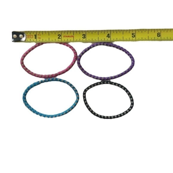 NWOT Pack of 6 Colorful Hairties - Picture 3 of 5